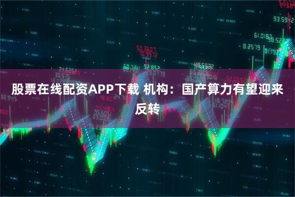 股票在线配资APP下载 机构：国产算力有望迎来反转