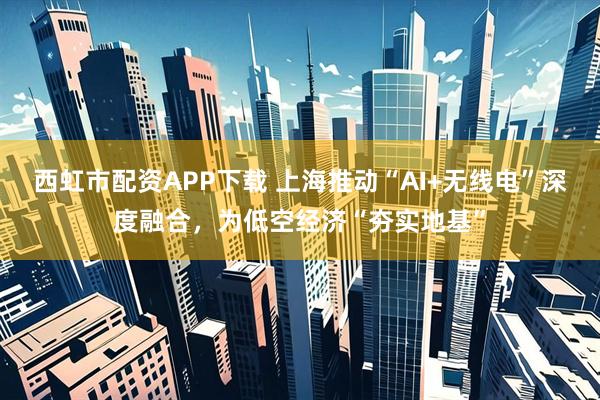 西虹市配资APP下载 上海推动“AI+无线电”深度融合，为低空经济“夯实地基”